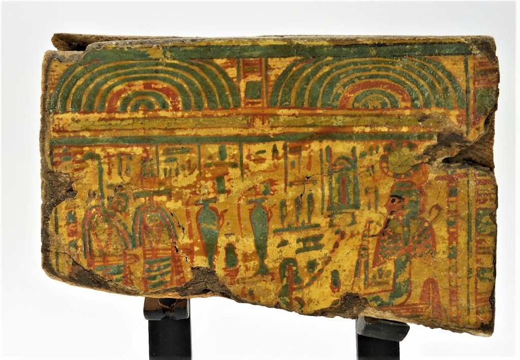 1500 BC EGYPTIAN CANOPIC JAR SARCOPHAGUS 29d12b