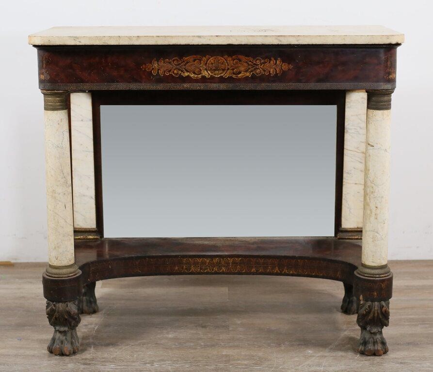 AMERICAN CLASSICAL MARBLE TOP PIER 29d628