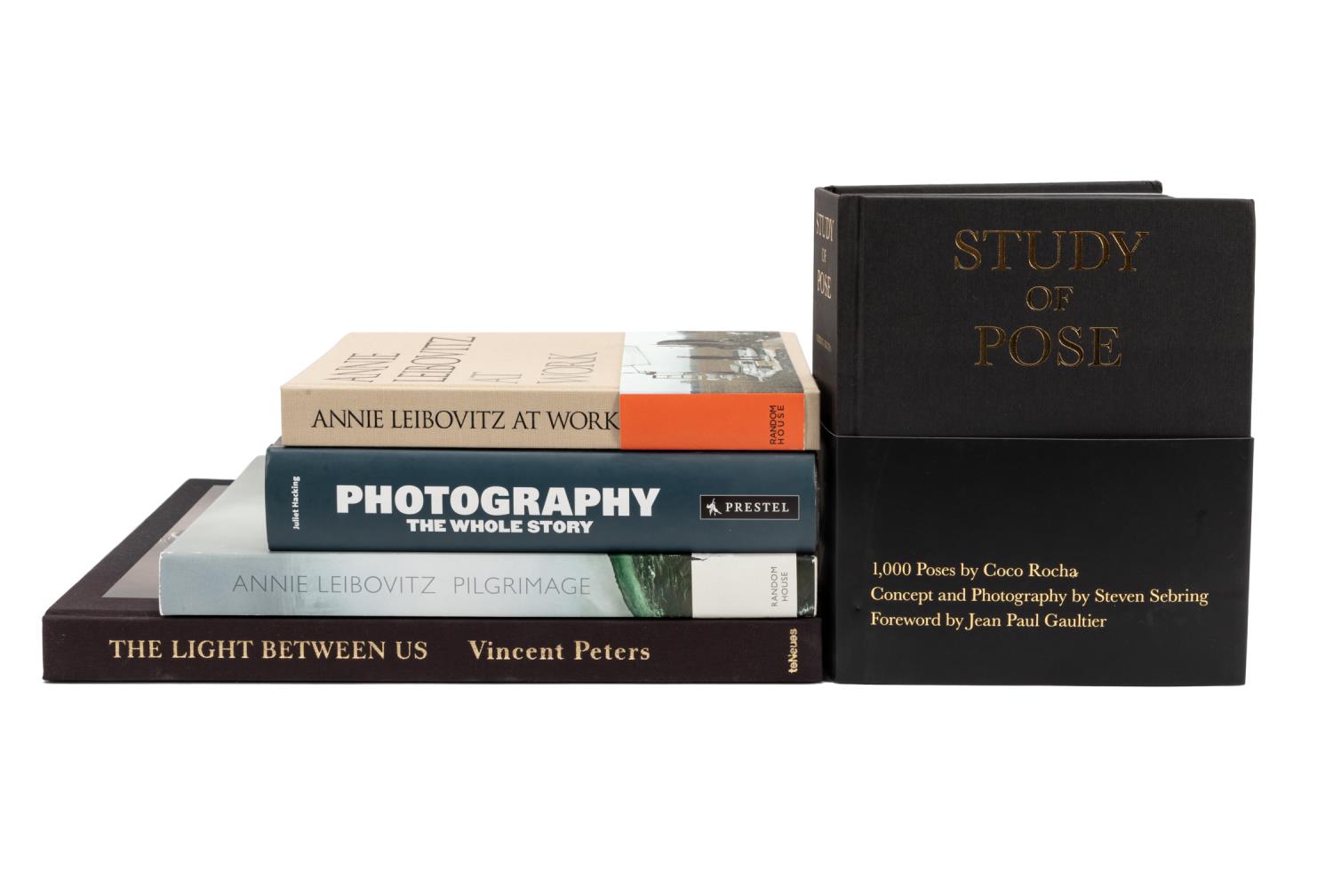 FIVE HARDCOVER BOOKS ON ART PHOTOGRAPHY 29f717