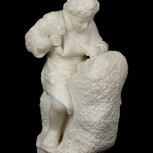 An Italian Carved Marble Sculpture 2a3b53