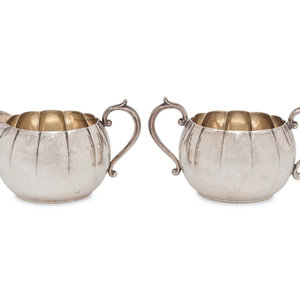 An American Silver Creamer and 2a23b7