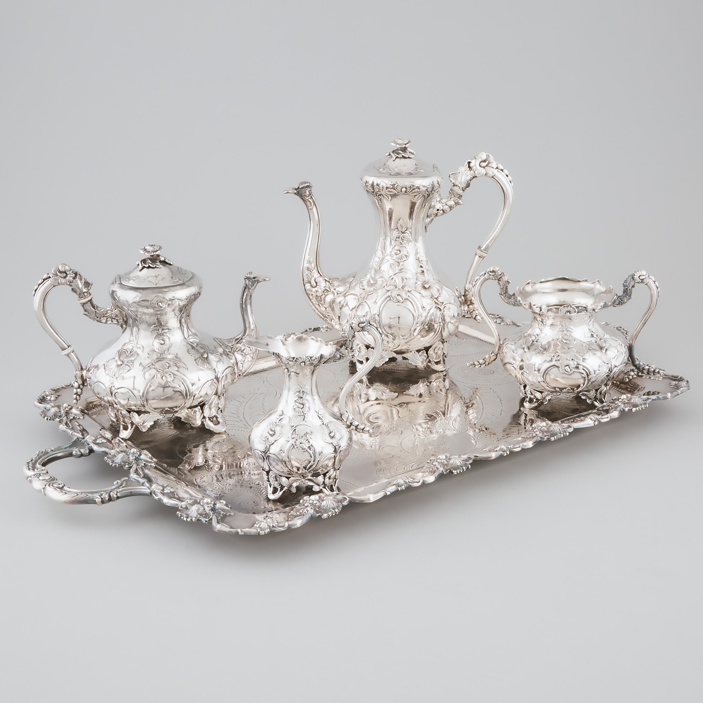 Victorian Silver Plated Tea and 2a5690
