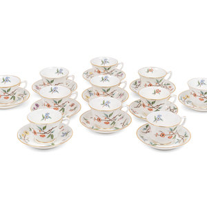 A Set of Eleven Royal Worcester 2a5e2f