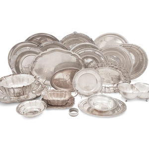 A Group of American Silver Hollowware
Various