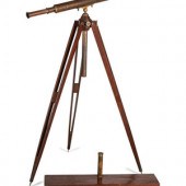 A French 2 Inch Brass Telescope 19th 2a66e9