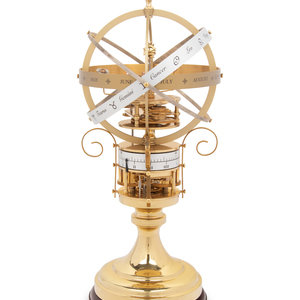 An English Brass Combination Orrery  2a6880