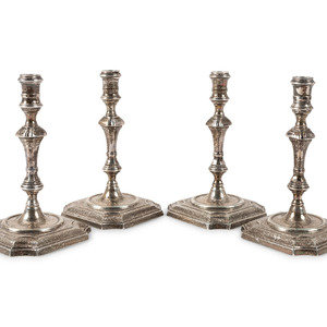 A Set of Four Currier Roby Silver 2a7102