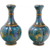A Pair of Chinese Export Cloisonn  2aadf8