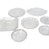 Seven American Silver Small Trays
by
