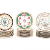 Three Sets of English Porcelain 2a9e9e