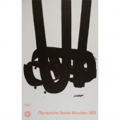 A Pierre Soulages Poster for Olympische