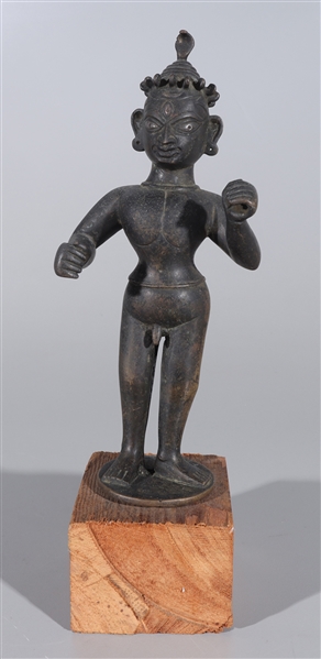 Bronze Indian statue featuring 2ad243