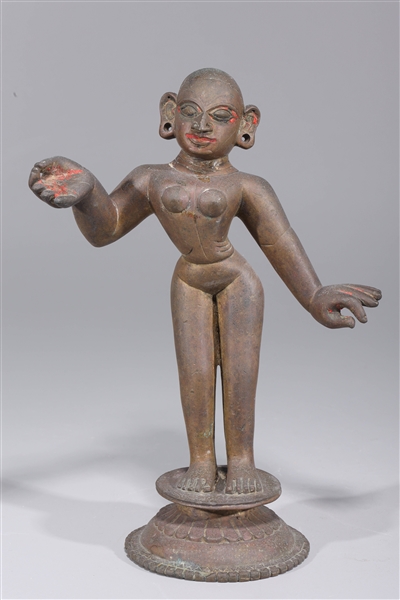 Antique Indian bronze statue of 2ad572