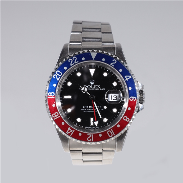 Stainless steel Rolex GMT Master 2ad683
