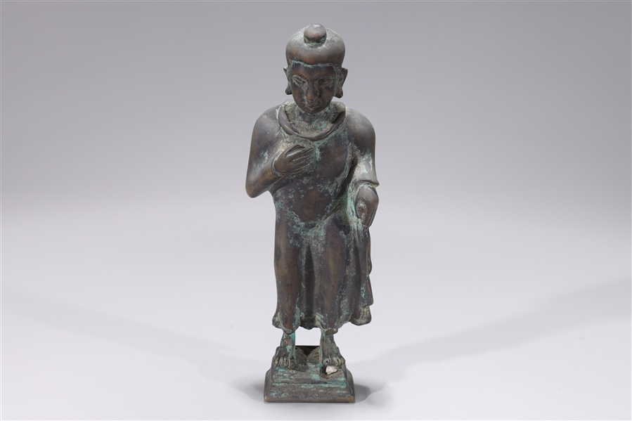 Antique Indian bronze standing 2ad708