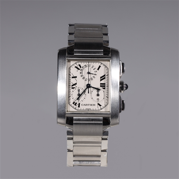 Stainless steel Cartier Tank Francaise 2ad94b
