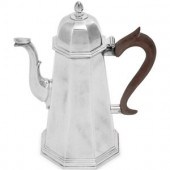 An English Silver Coffee Pot Maker s 2adfe7