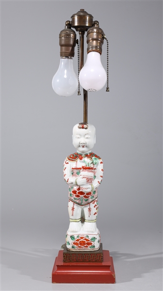 Chinese enameled porcelain figure 2ac113