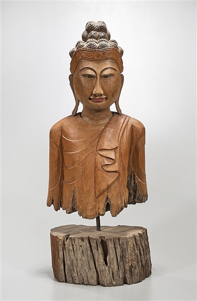 Chinese carved bust length figure 2af294