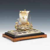 CHINESE TREASURE BARGE SCULPTURE 11