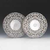 ROGER WILLIAMS SILVER CO. PAIR OF STERLING