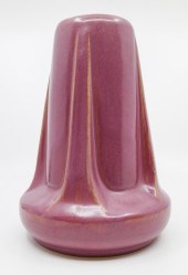Fulper Pink Buttress Pottery Vase 8
