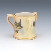 EARLY ROYAL WORCESTER MINIATURE TYG,