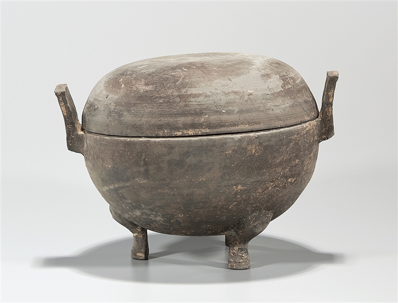Chinese Han style pottery tripod 2ae62e