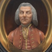 WAX PORTRAIT OF THE EARL OF CHATHAM  2ae822