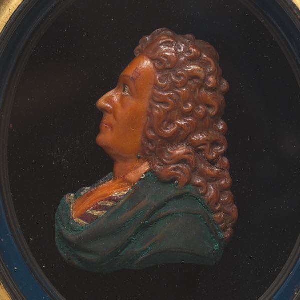 WAX PORTRAIT OF SIR CHRISTOPHER 2ae82d