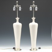 PAIR OF CHRISTOPHER SPITZMILLER LAMPS