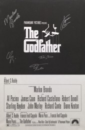  AUTOGRAPHED THE GODFATHER MOVIE 2aef31