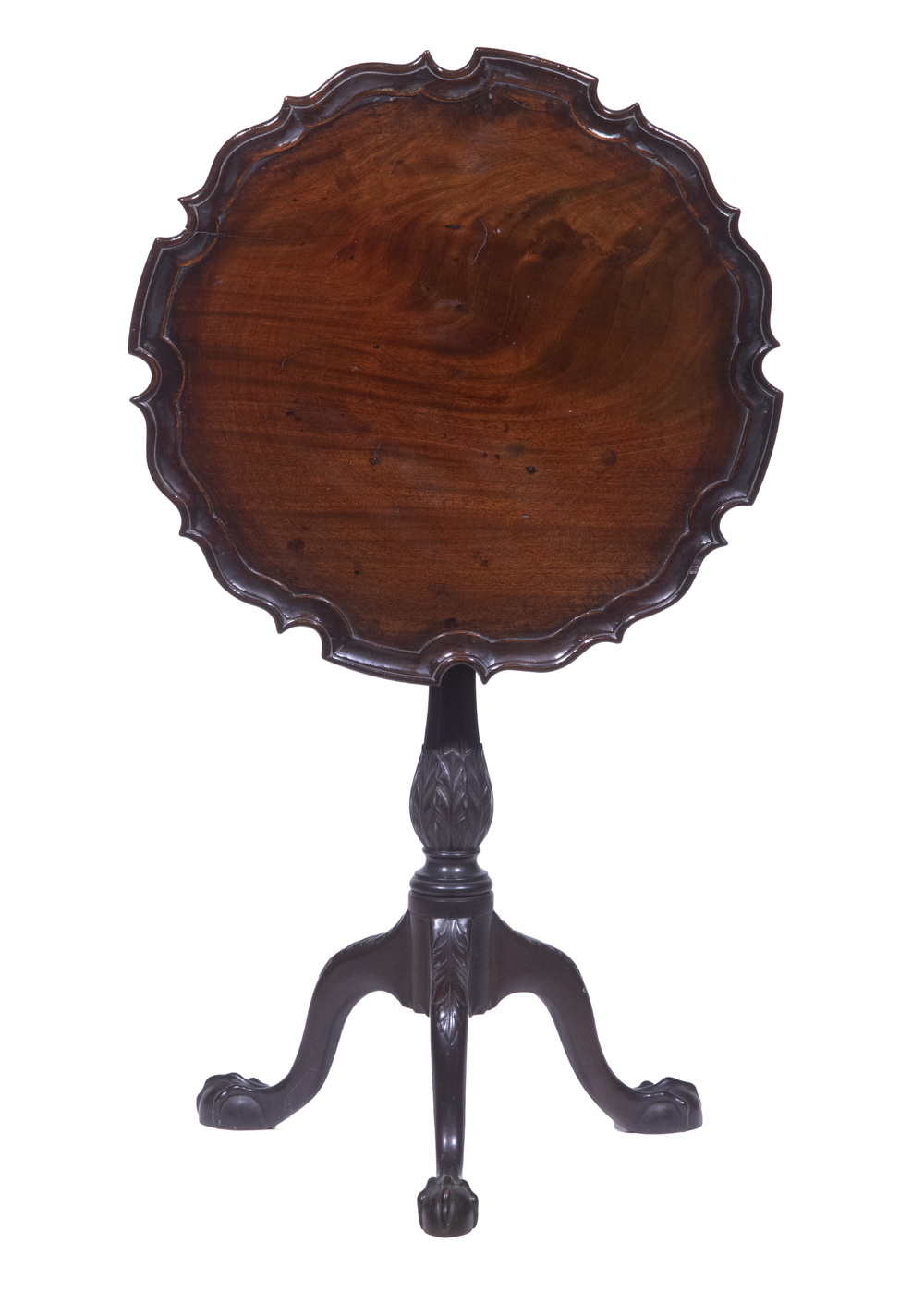 CHIPPENDALE PIE CRUST TABLE 18th