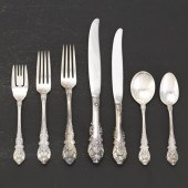 WALLACE STERLING SILVER TABLEWARE EXTENDED