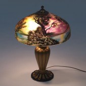PITTSBURGH LAMP A SUNRISE  25 x 18