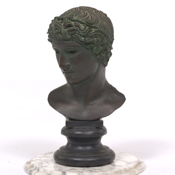 ANTINOUS BUST THE LOUVRE MUSEUM 2b2607
