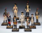 9 FRENCH MILITARY FIGURES SOME 2b2bfe