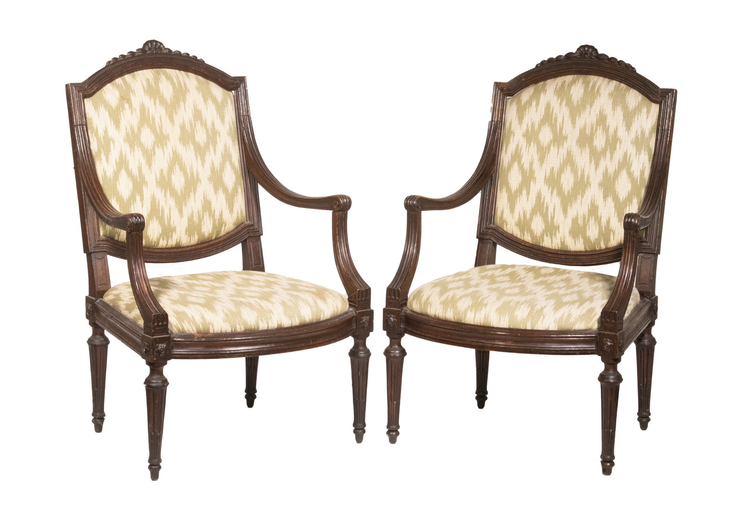 PAIR OF FRENCH NAPOLEON III ARMCHAIRS 2b2d32