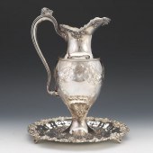 VICTORIAN SILVER PLATED EWER BY 2b0896