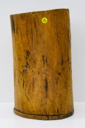 Old Primative Wood Umbrella Stand 16x9