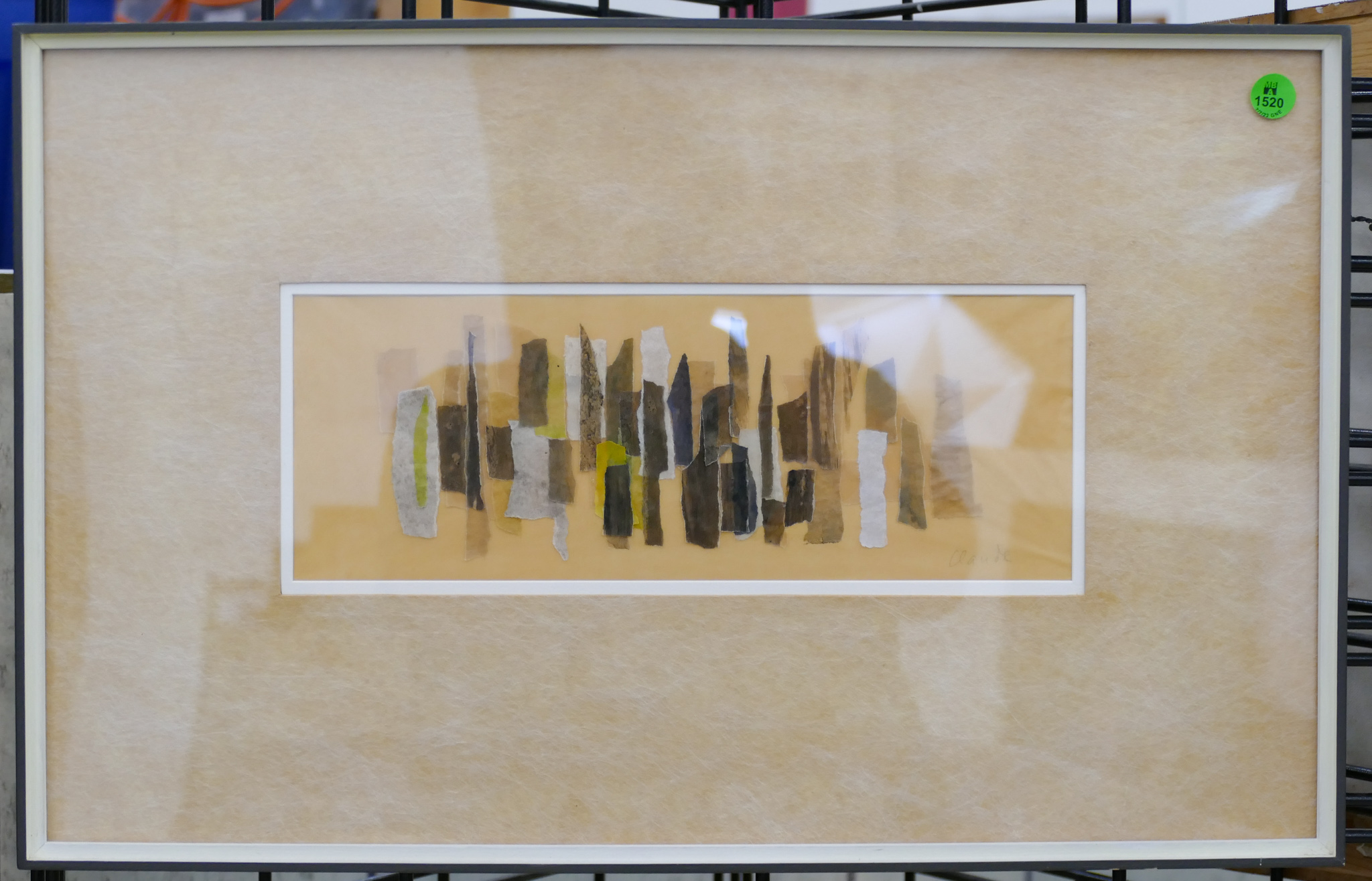 Claude Mid Century Abstract Collage 2b1348