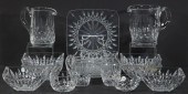 (18 PCS) WATERFORD CUT CRYSTAL Group