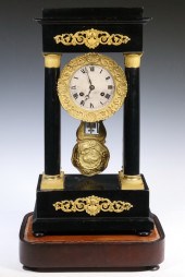FRENCH MANTEL CLOCK Period Empire Clock