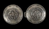 SPANISH COLONIAL SILVER BELT BUCKLE