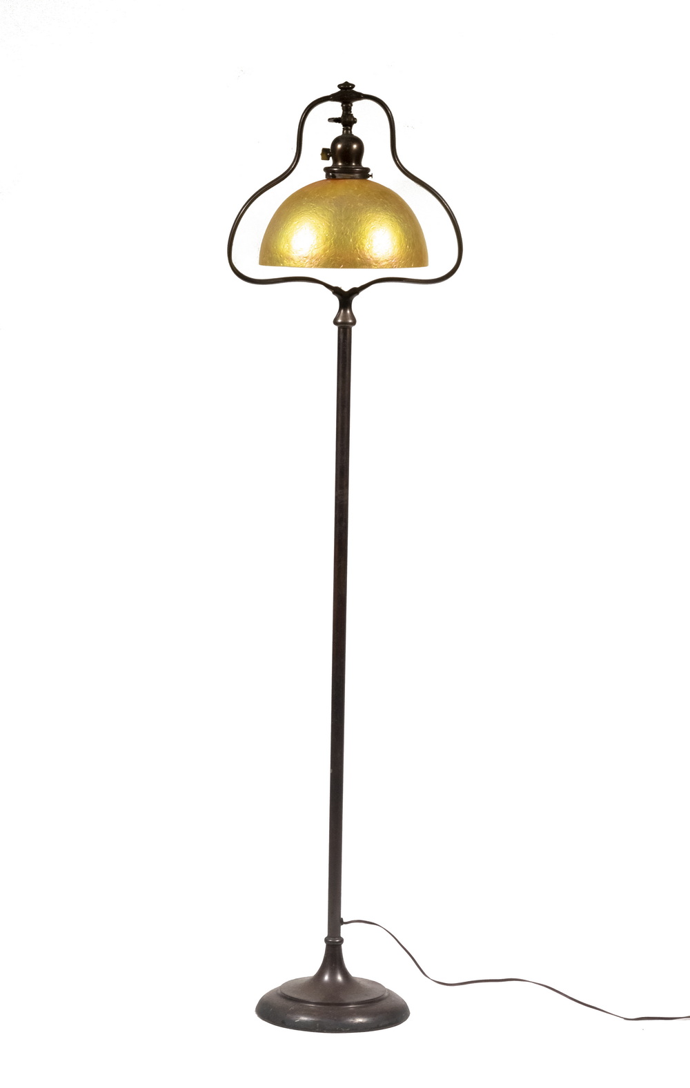 HANDEL BRONZE FLOOR LAMP WITH LUNDBERG 2b3a9b