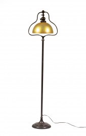 HANDEL BRONZE FLOOR LAMP WITH LUNDBERG 2b3a9b