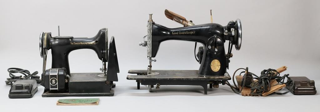 SINGER 221 1 AND DE LUXE SEWING 2b7857