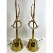 Pair Rembrandt Table Lamps. Dovetail.