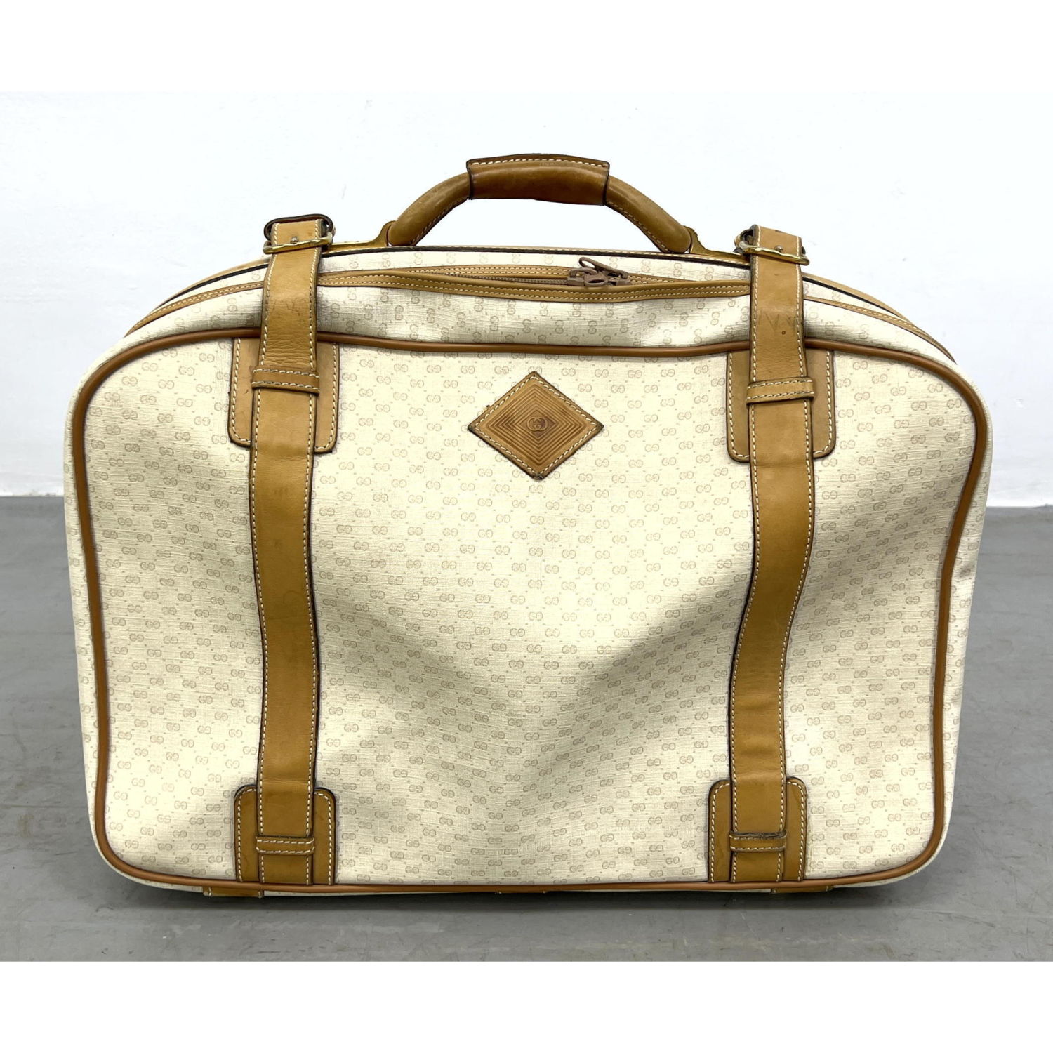 Vintage Gucci Luggage Travel Bag  2b98ef