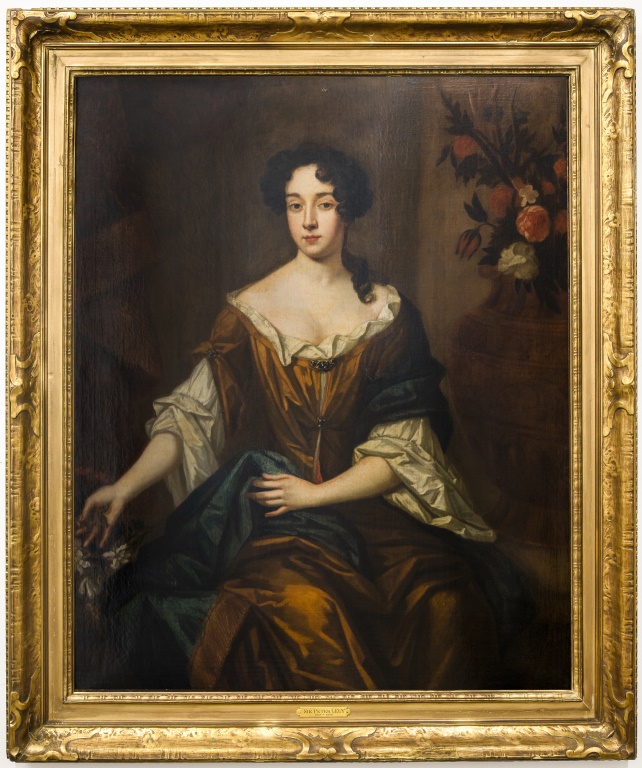 SIR PETER LELY ATTRIBUTED PORTRAIT 2bb5e1